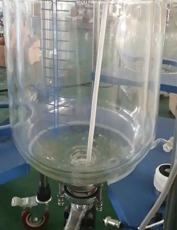 10L-50L PLC Jacketed Glass Reactor - Imagen 2