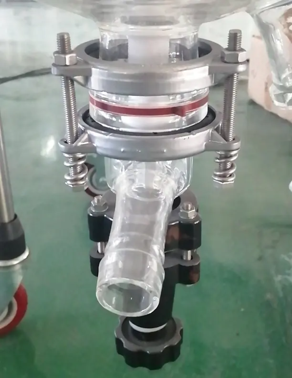 10-50L Explosion-Proof Jacketed Glass Reactor - Imagen 4