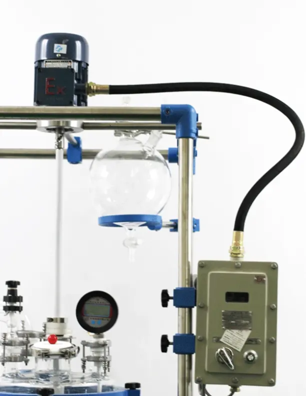 80-100L Explosion-Proof Jacketed Glass Reactor - 图片 4